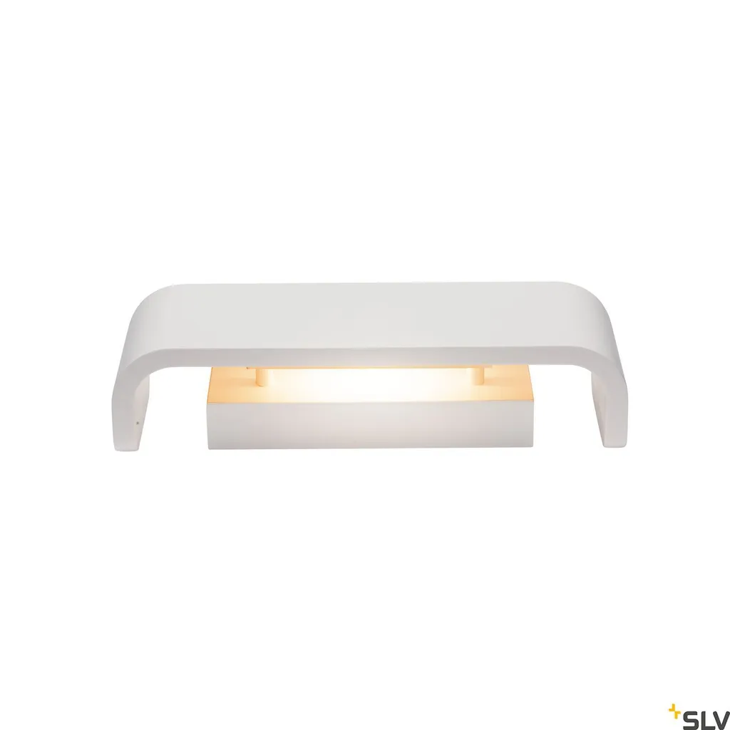 Abat-jour MANA 30,9 Blanc - Solution Éclairage Doux en Plâtre Mat - 5