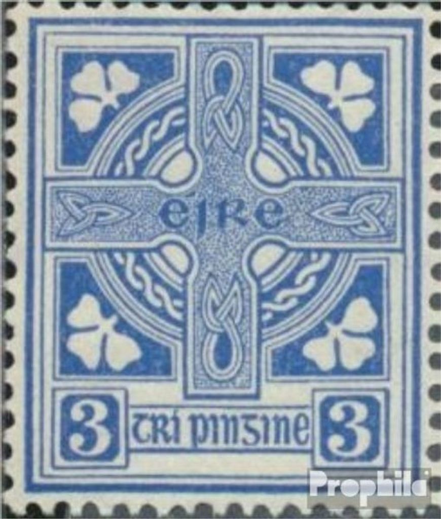 Briefmarken Irland 1940 Mi 76A I postfrisch Symbole