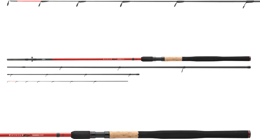 Canne à pêche Method Feeder Daiwa Ninja 3m 4 brins Idéale pour Carpeaux