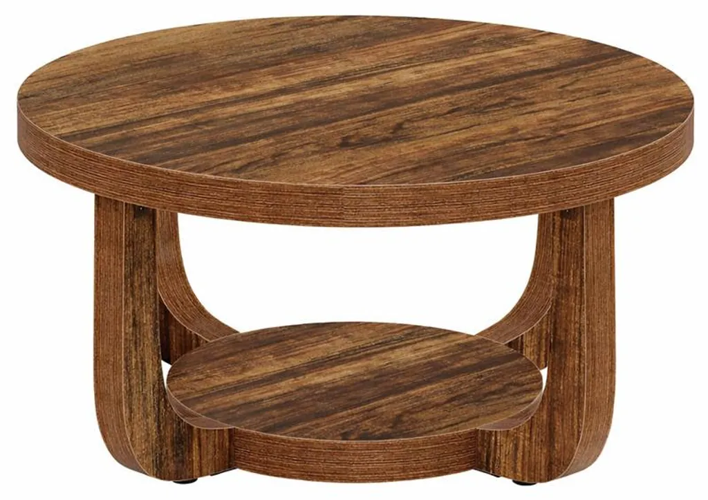 Table basse anti-rayures pour petit salon encombré style industriel