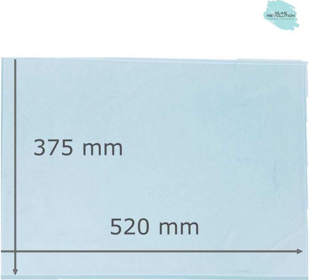 Glasplatte | Glasregal | Glasscheibe - satiniertes Glas - 8 mm Stärke - (228,60 EUR / qm - Mindestbfl. 0,25 qm - Kantenb 5,35 EUR / lfm.) - Viele ...