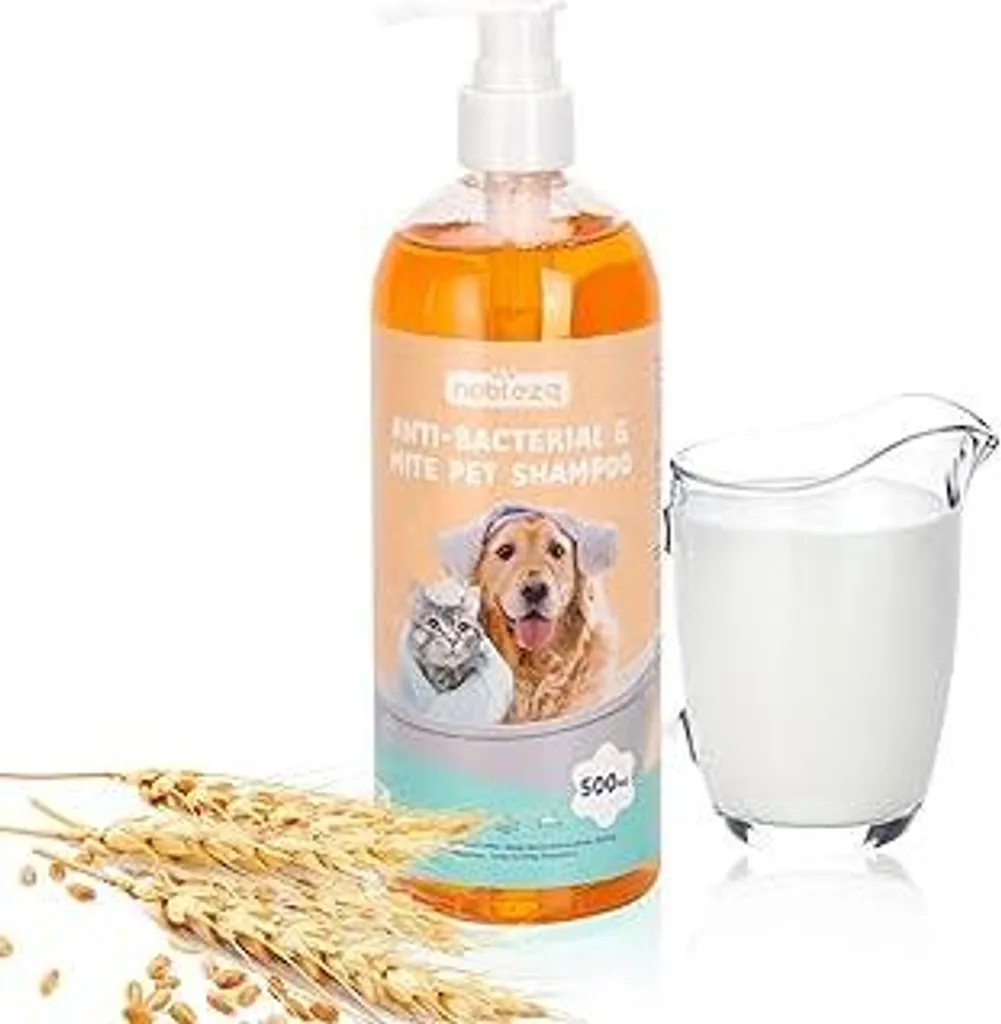 Shampoo Professionale Nobleza 500ml Antiparassitario per Cani e Gatti