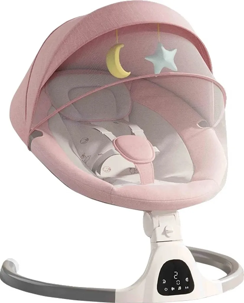 Sedia Dondolo Elettrica Neonato Rosa 15kg - Offerta Comfort Totale