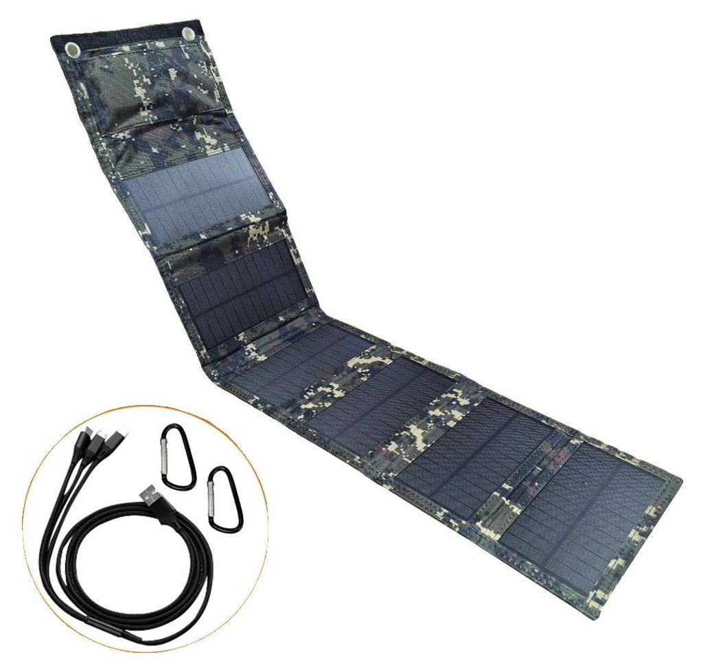 Solarpanel, faltbares Design, hocheffizientes Laden, Tarnung 60W