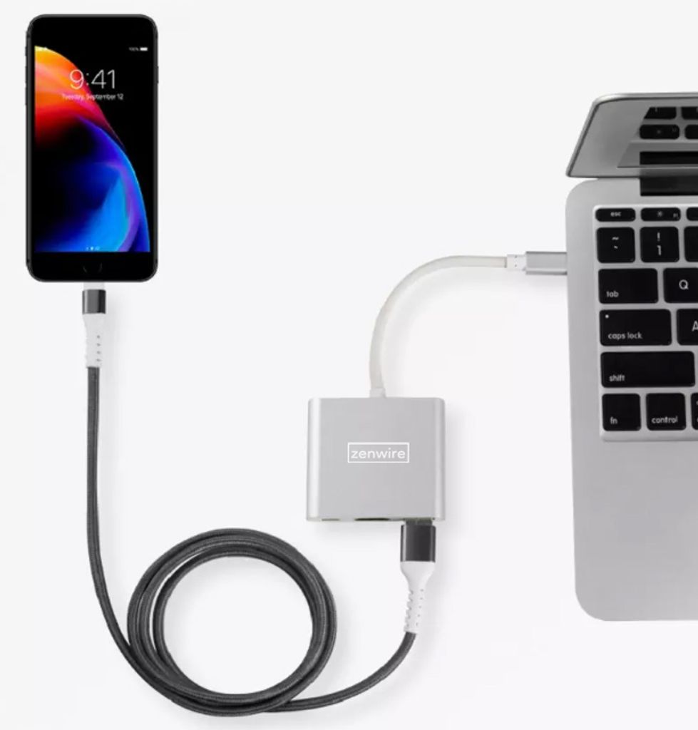 Adaptateur - Hub USB-C 3.1 3 en 1 - HDMI 4K - MHL - Image du produit 