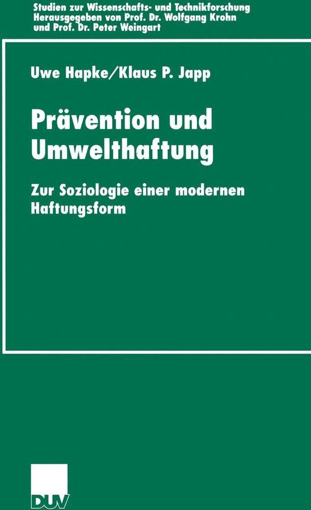 Prävention und Umwelthaftung