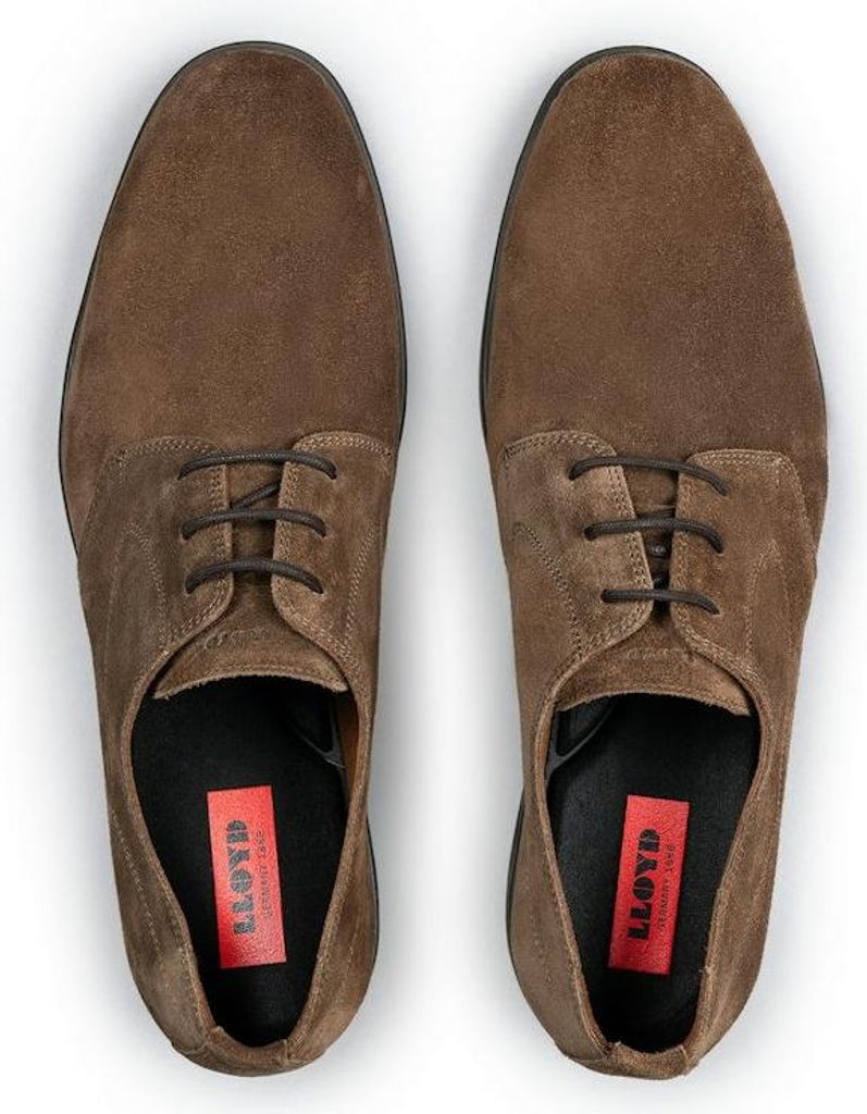 Lloyd Larin Business-Schuhe Herren, Schnürer elegant, Leder, Braun - Herrenschuhe Sneaker / Schnürschuh, Braun, leder (nova)