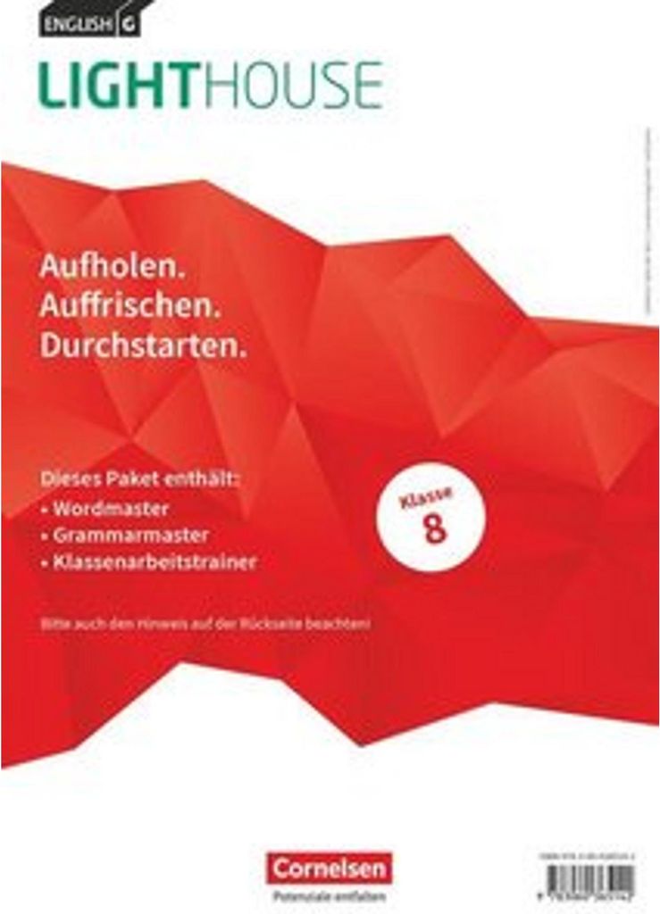 English G Lighthouse Band 4: 8. Schuljahr - Arbeitshefte Wordmaster, Grammarmaster und Klassenarbeitstrainer (Im Paket)