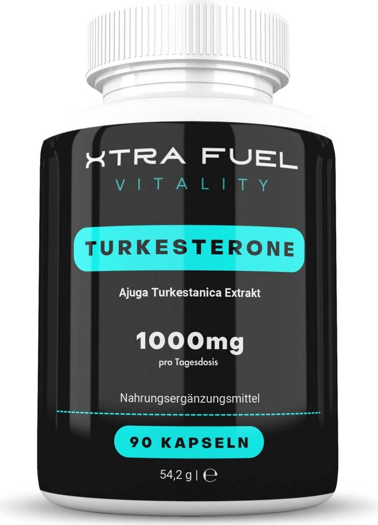 Turkesterone Kapseln - 1000mg Ajuga Turkestanica - Beliebt Produktbild 