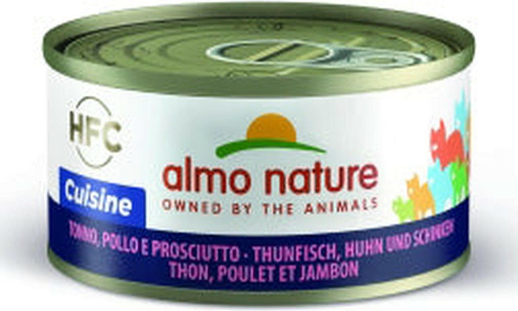 Almo Nature CUISINE - Thunfisch+Huhn+Schinken 70 gx24