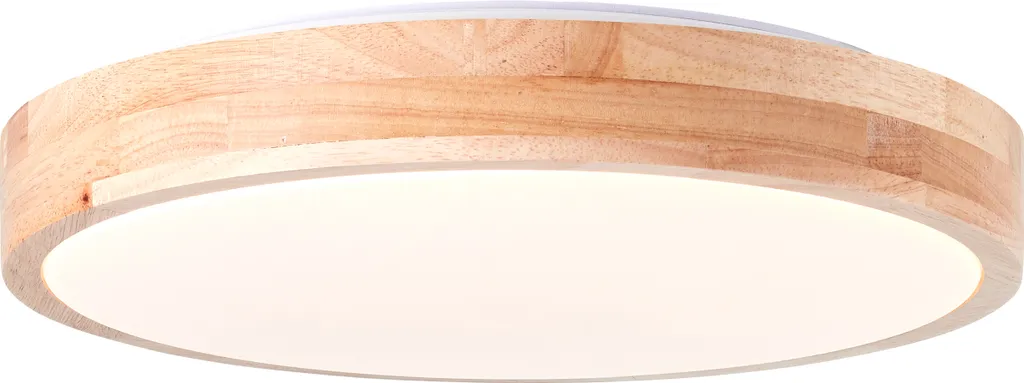 Lampada Soffitto LED CCT 3000-4000K | BRILLANTE Slimline Legno 14W