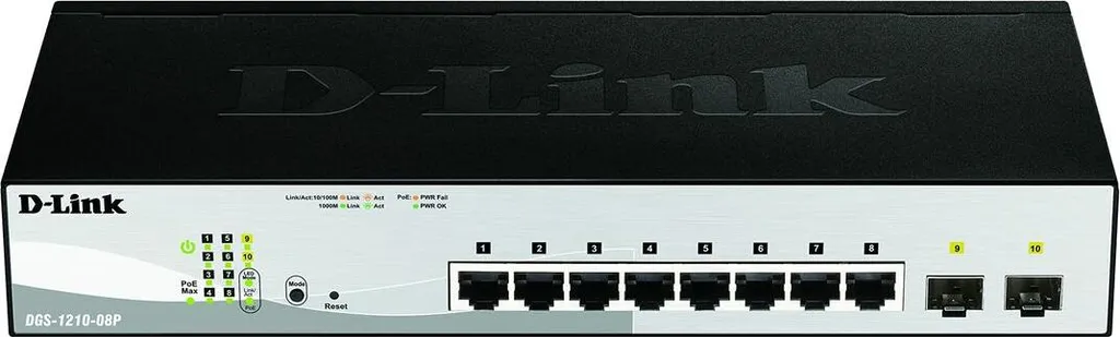 Switch Ethernet 8 ports D-Link pour éviter les pannes réseau