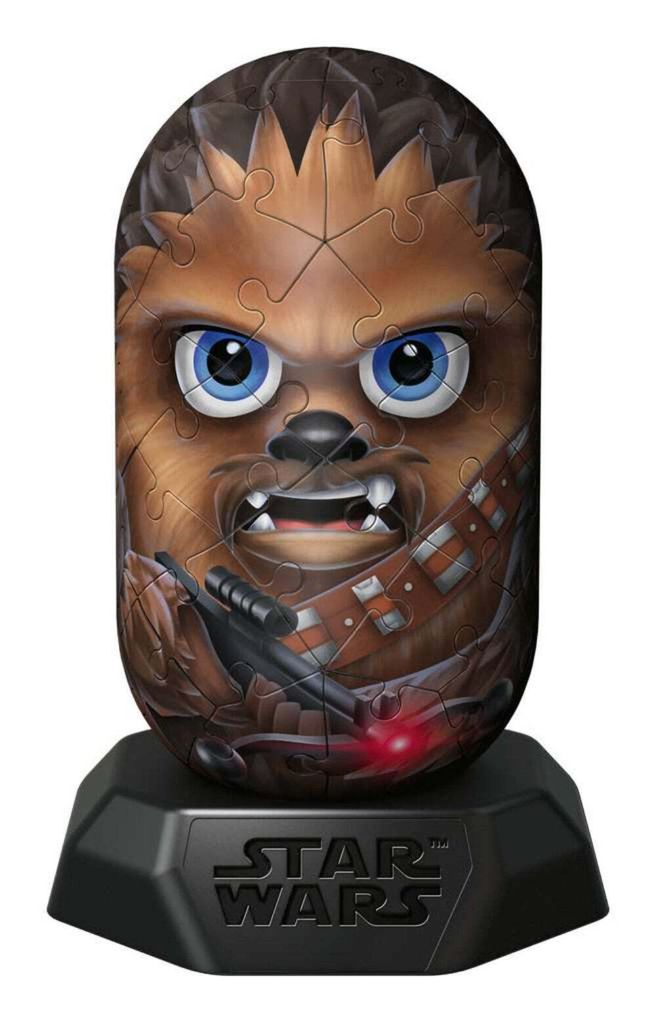 Ravensburger 3D Puzzle Hylkies Star Wars Chewbacca, 54 pcs. Image du produit 