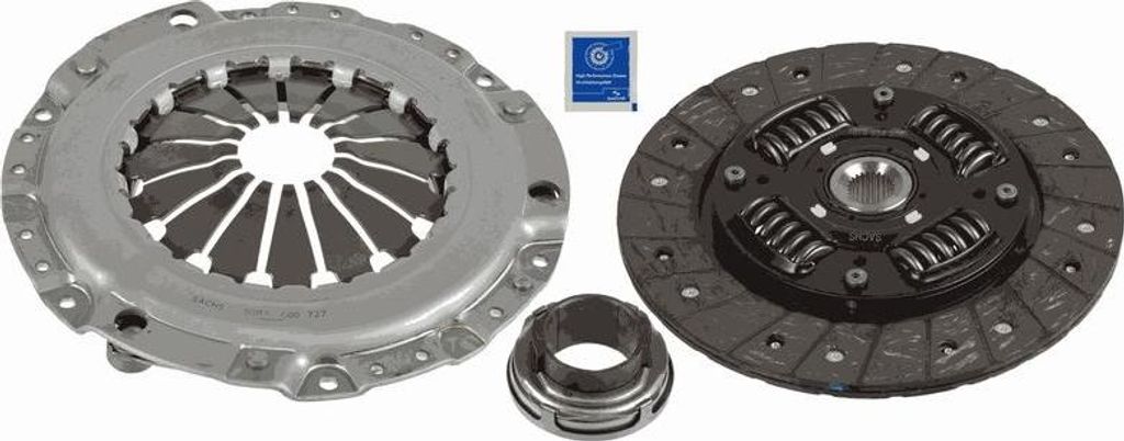 SACHS 3000 951 403 Kupplungssatz OE 93745873 kompatibel mit Rezzo, Nubira, Lanos, Kalos, Aveo