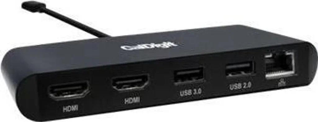 CalDigit Thunderbolt 3 mini station d'accueil double HDMI 4K
