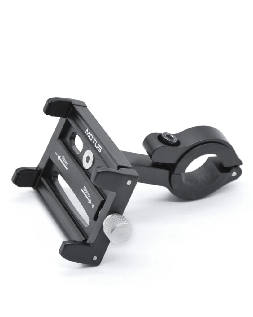 Motus Aluminium Handyhalter schwarz für Fahrrad, Produktbild 