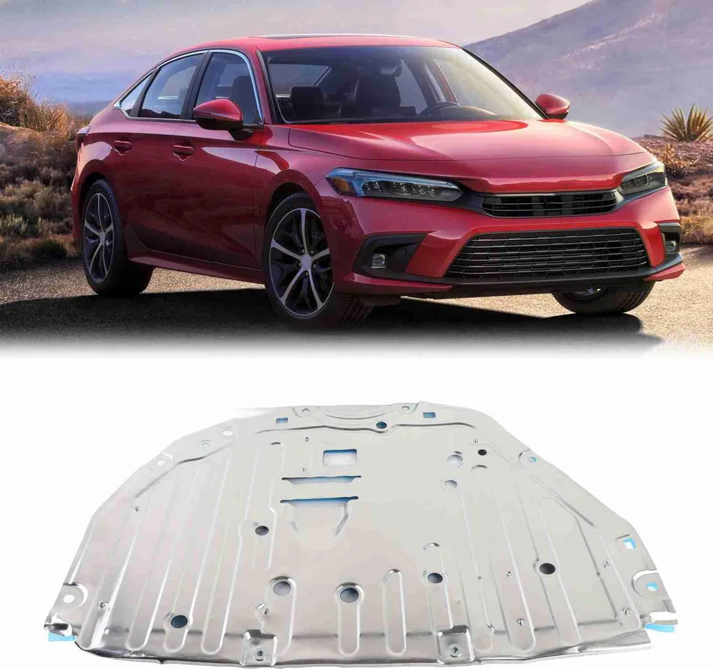Protection moteur anti-bruit en alliage 74118 T31 H00 Civic 22-23