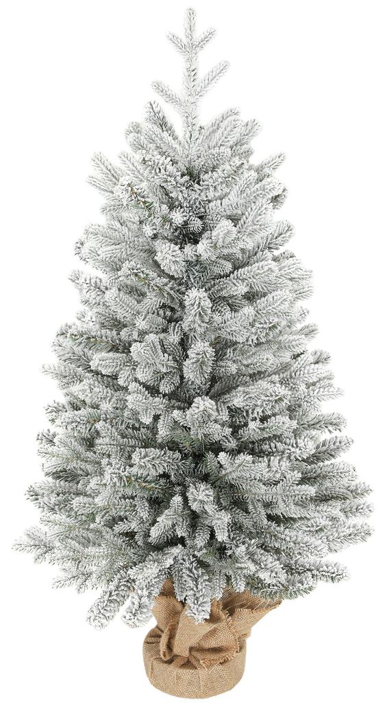HOMCOM Miniaturowe sztuczne drzewko świąteczne, 90 cm, Zdjęcie produktu 
