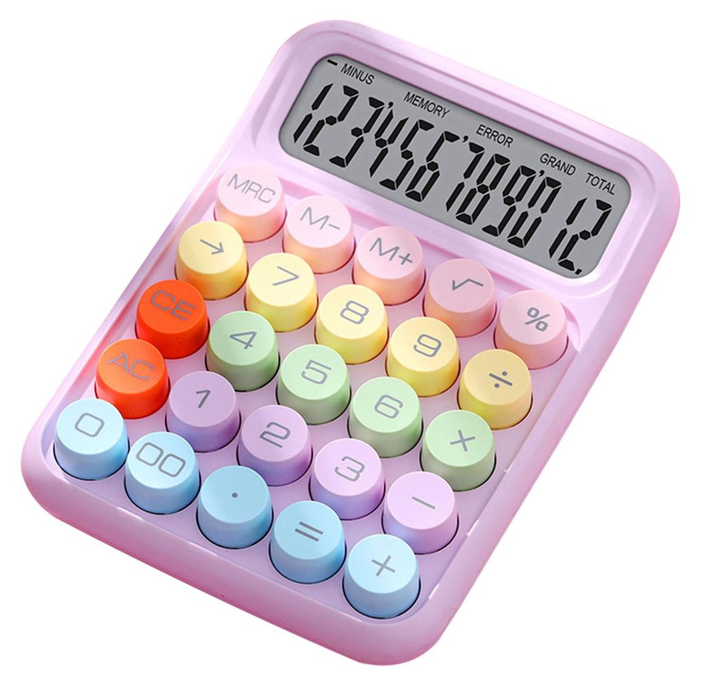 Bunte Mechanische Tastatur Taschenrechner, Elektronischer Produktbild 
