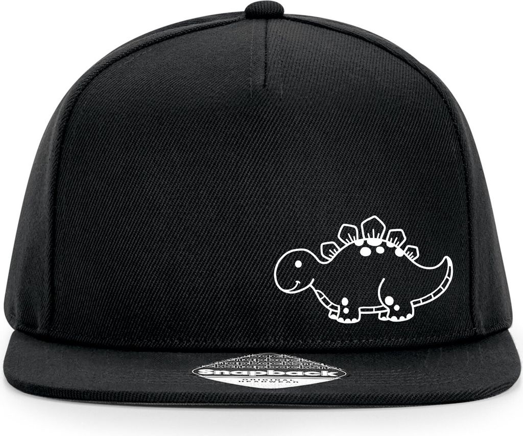 Huuraa Cappy Mütze Stegosaurus Dinosaurier Black Polyester Produktbild 