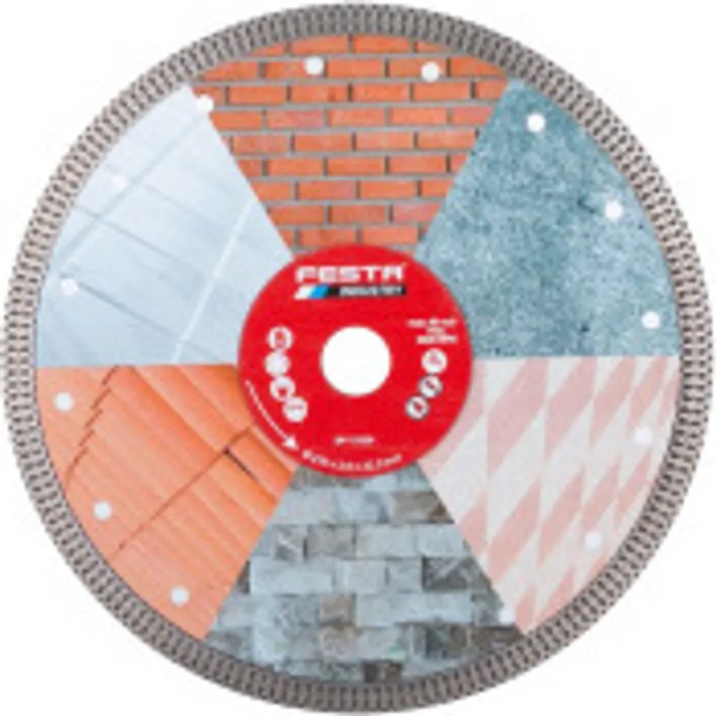 Lama Diamantata FESTA INDUSTRY 230x22.2 mm | Taglio Universale Edile