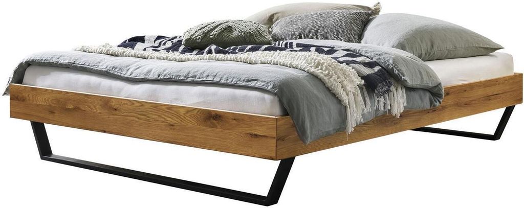 HASENA Schwebebett Ostino Wildeiche natur 160x200