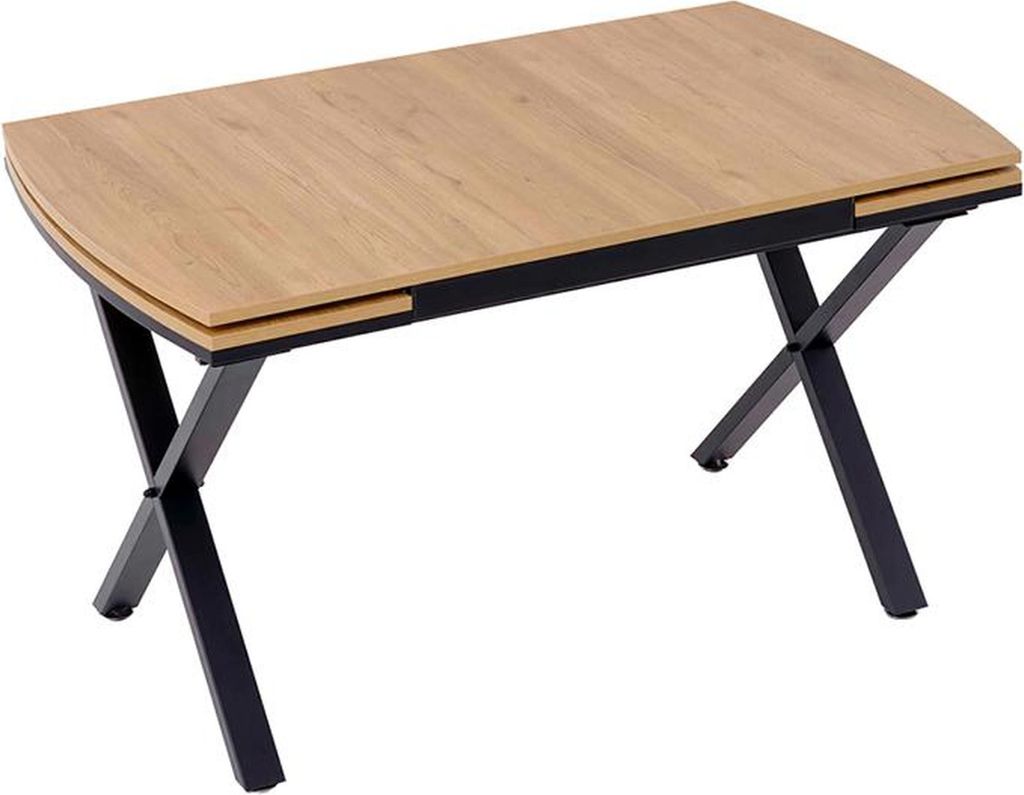 Esstisch Esszimmertisch Essecke Esszimmermöbel Tisch Ausziehbar Braun Modern