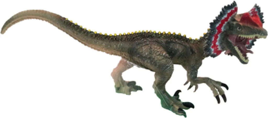 Dilophosaurus 62 cm : Figurine dinosaure réaliste de grande taille