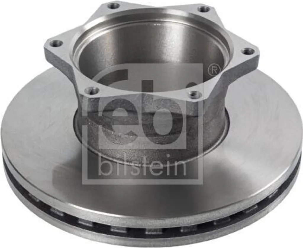 2x Disque de frein arrière FEBI BILSTEIN 106338 pour MERCEDES LK/LN2