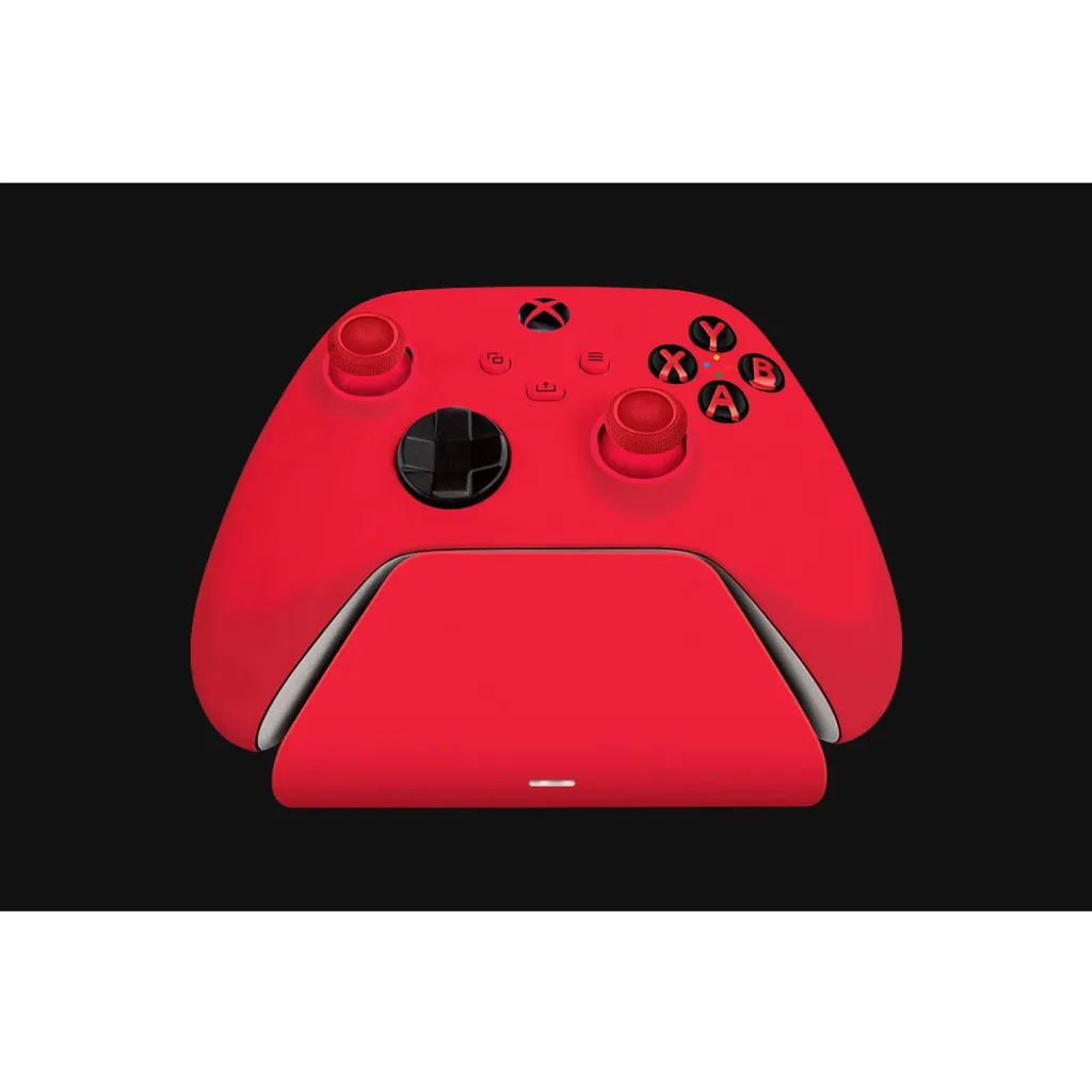 Chargeur Manette Xbox One Razer Rouge - Support de Charge Rapide USB