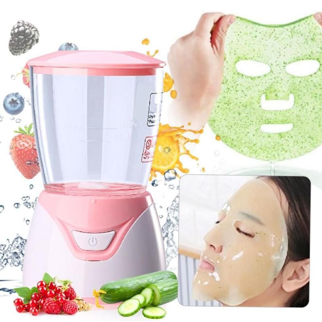 DIY Automatische Gesichtsmaske Maschine 90W Frucht Gemüse Kollagen Gesichtsmaske Maker für Augen Hand Neck Natürliche Organische Intelligente Stimme Obst Und Gemüse Kollagenmaske Maschine 