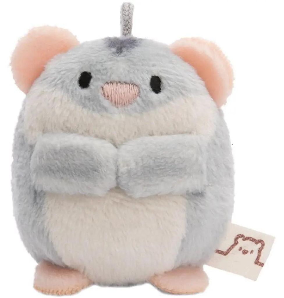 Nici Hamster Shai Grau Auf Kopierkarte Teddy 5 Cm Schwarz  Produktbild 