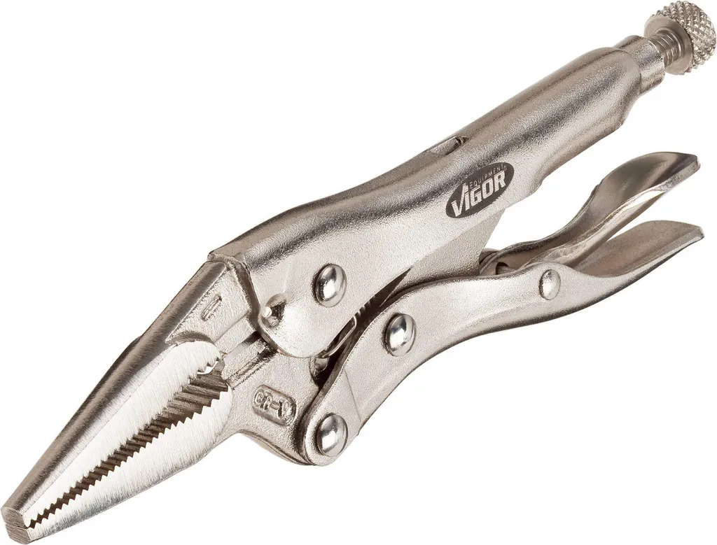 Vigor V1802 Pinza Grip 150 mm Professionale - In Cr-Mo Nichelato