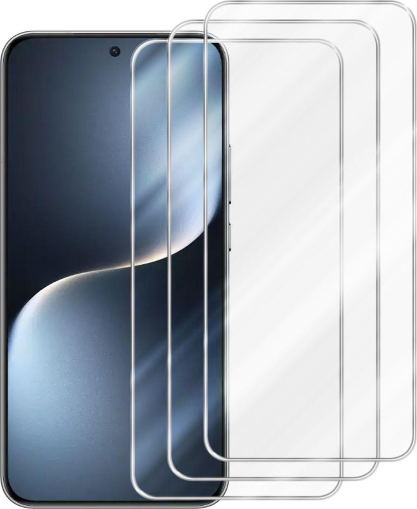 Cadorabo 3x Panzer Schutz Glas für Honor Magic 7 3 Stück Schutzfolie in Ultra-Klar Hüllen freundlich - Gehärtetes (Tempered) Glas Dipslayschutz...