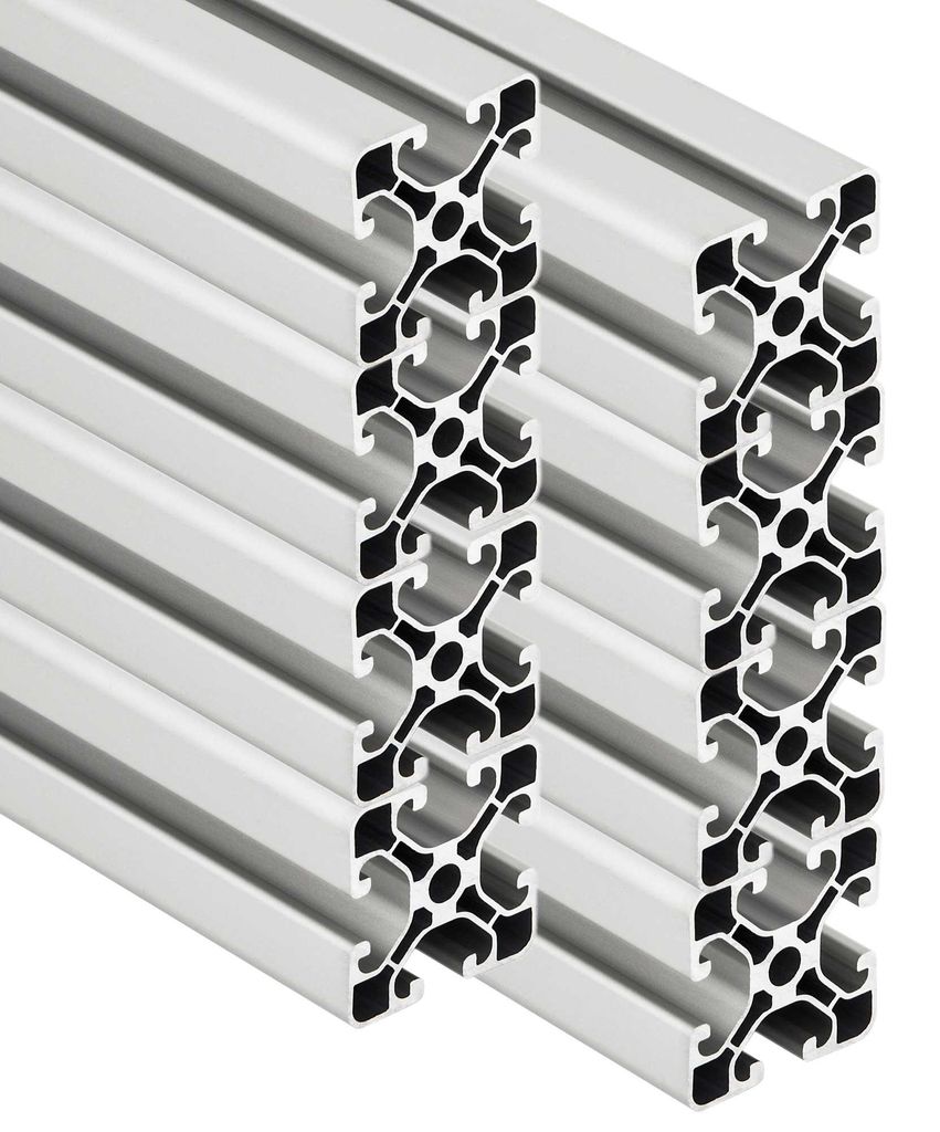 SCHMIDT systemprofile 8x 2000mm Aluminium Profil 40x40mm Produktbild 