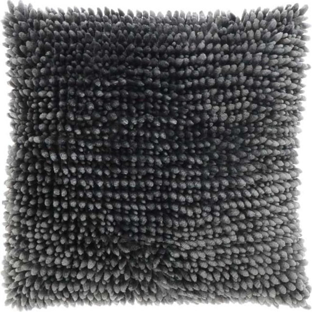 Unique Living | Dekokissen Max 45x45cm dunkelgrau | Dekokissen Wohnzimmer oder Schlafzimmer
