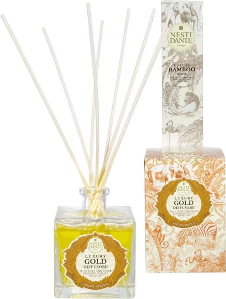 Diffuseur de chambre d'hôtel de luxe Or 500ml - Ambiance Spa à domicile