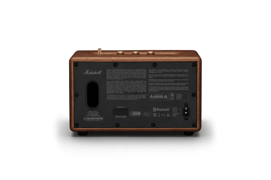 Marshall Acton III Brown Enceinte Bluetooth avec Large Scène Stéréo