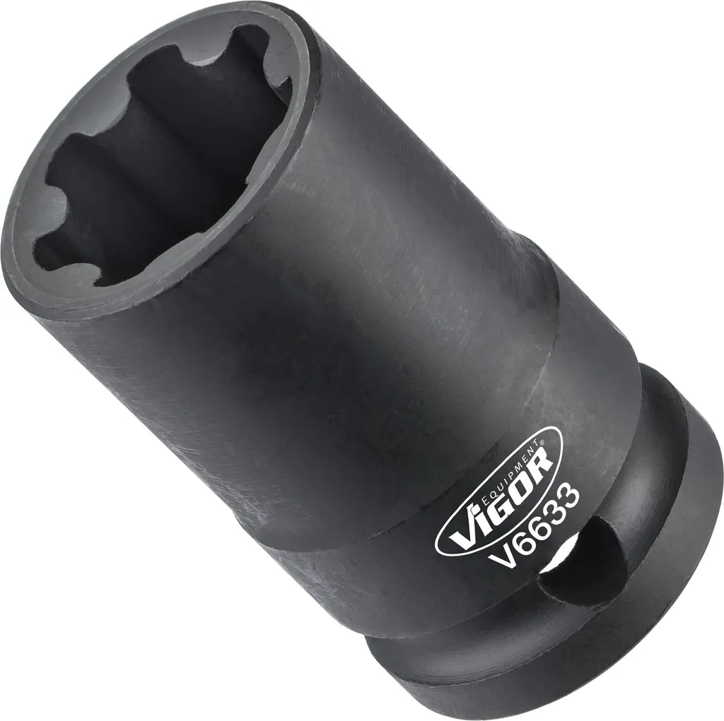 Presa Vigor V6633 22mm 1/2 Pollici - Bussola Profilo Scanalato VAG