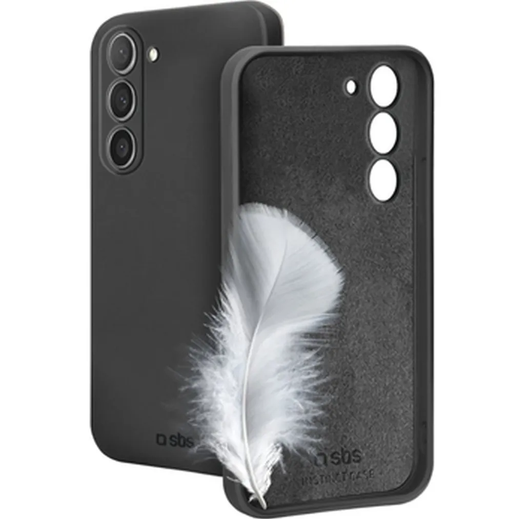 SBS Cover Instinct Samsung Galaxy S23 Plus Custodia Nera Protezione Morbida - 2