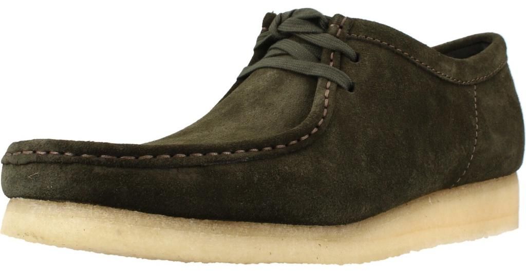CLARKS Wallabee Forest Schuhe Grün