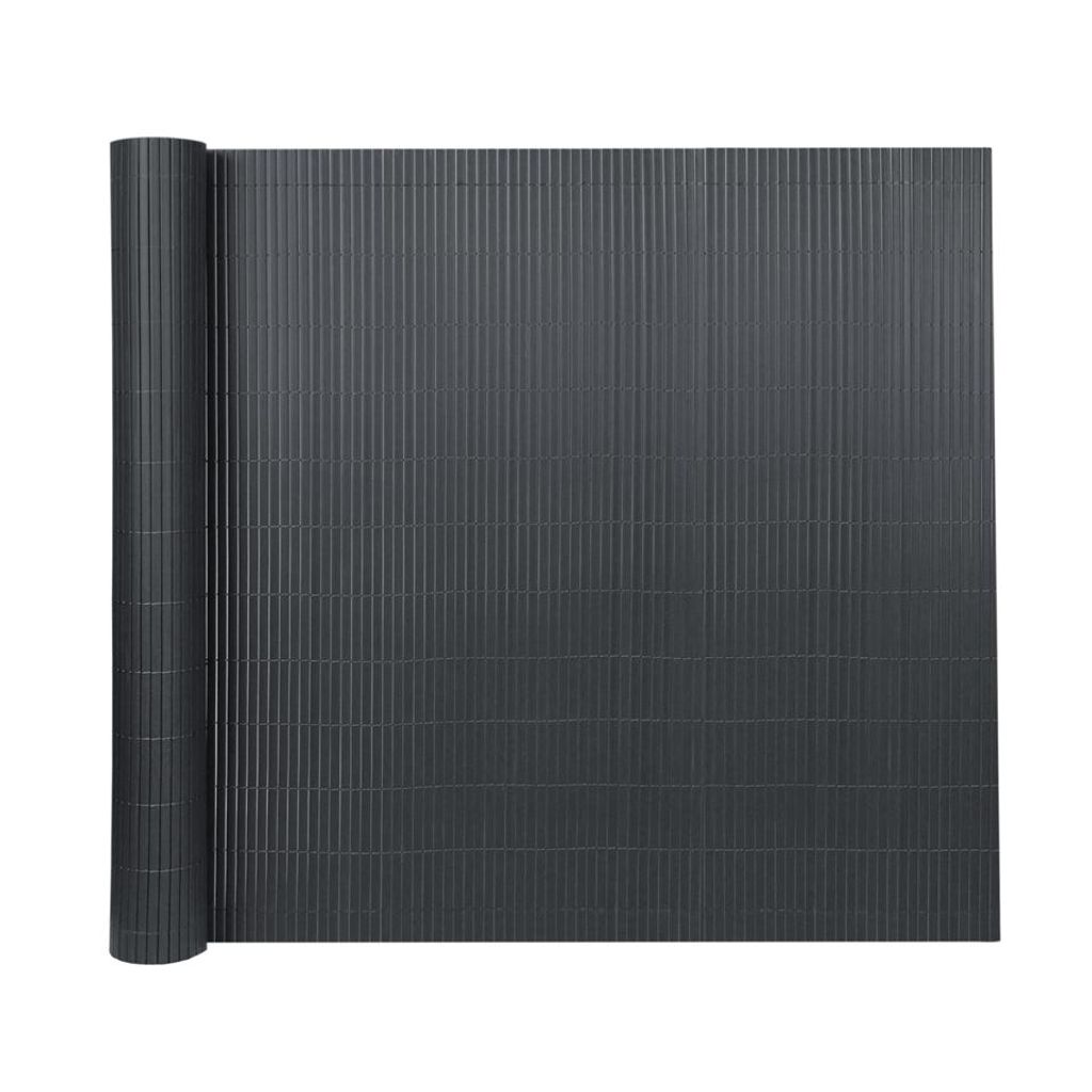 TRMLBE PVC Sichtschutzmatte 200x300cm Sichtschutz Garten Sichtschutzzaun Anthrazit Sichtschutzzaun UV-Schutz Blickdicht Sichtschutz Balkon Zaun fü...