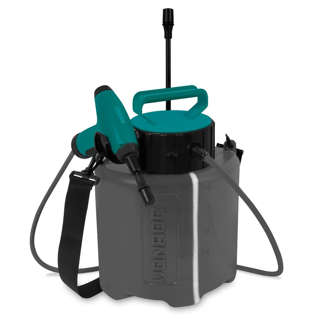 Drucksprüher 5 Liter - Integrierter 4V-Akku - Led-Anzeige - Produktbild 