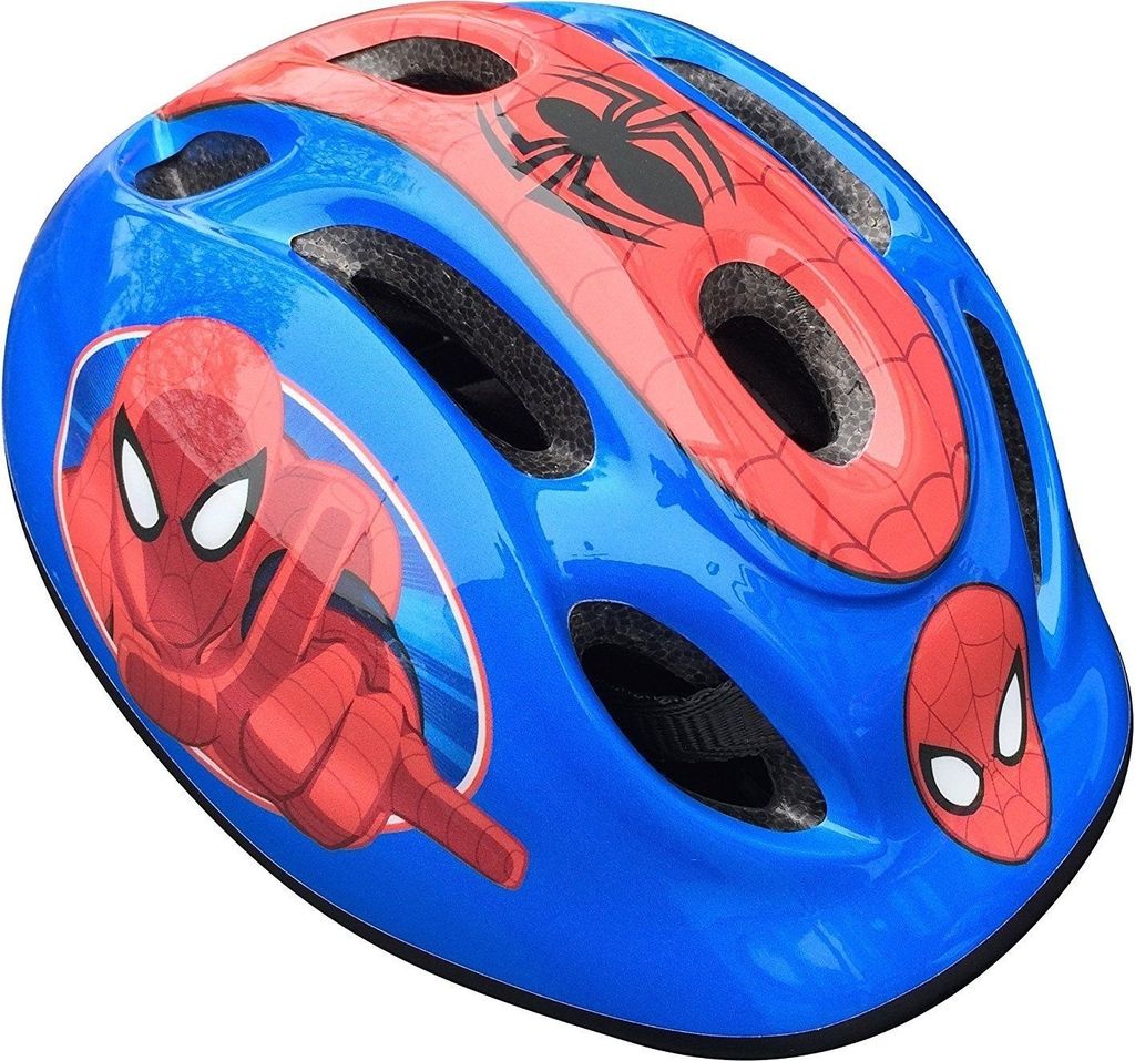 Casco da bici Marvel Spider-Man regolabile Blu/Rosso Taglia Immagine del prodotto 