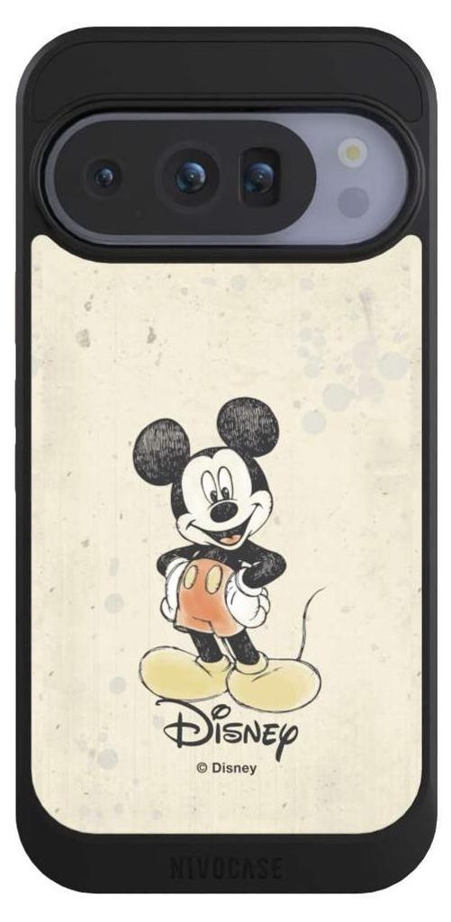NIVOCASE Hülle für Google Pixel 10 Pro Handyhülle NIVOcore Case Schwarz Offizielles Lizenzprodukt Wasserfarbe