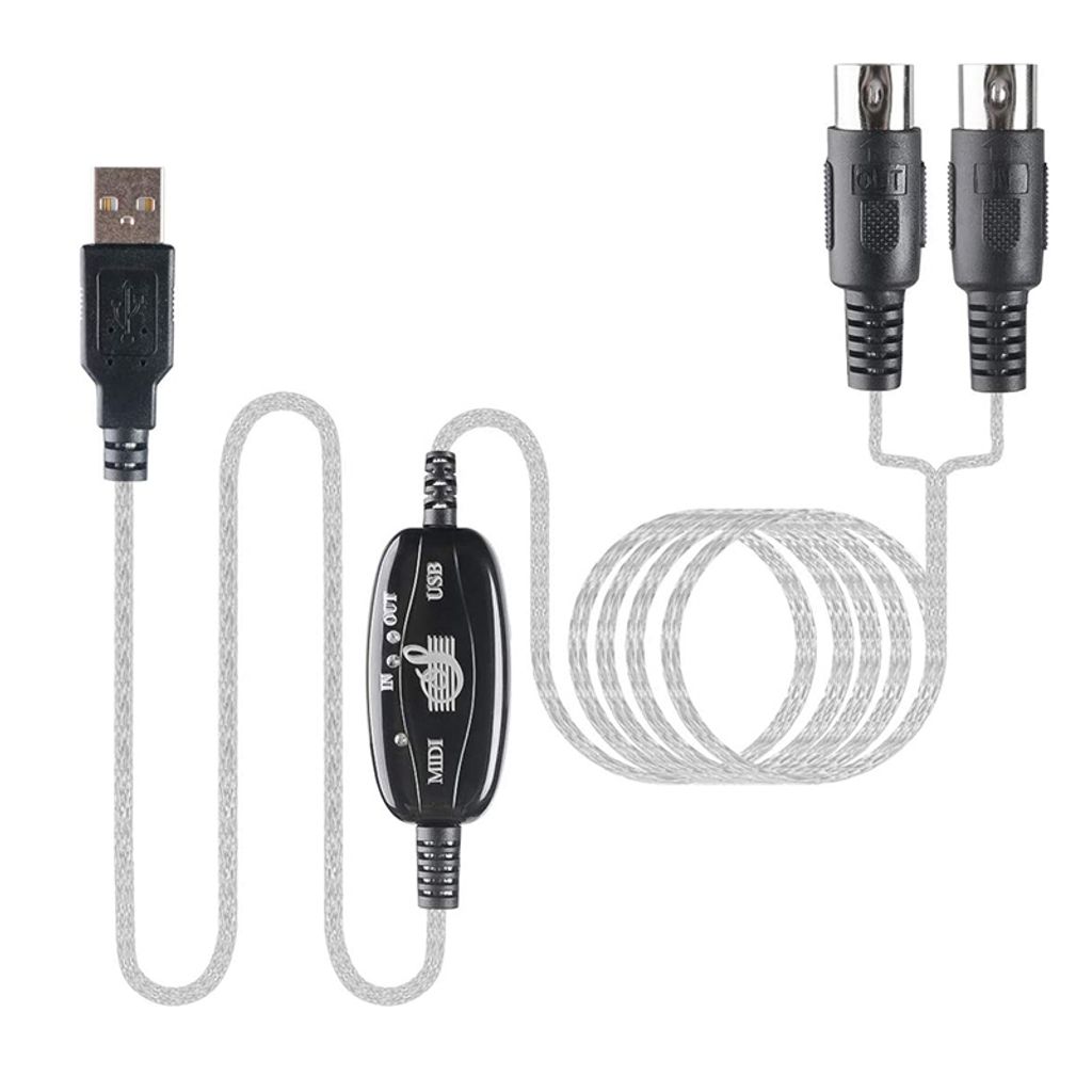 Pc40 Kabel Konwerter Usb Na Midi In Out Interfejs Szybka Zdjęcie produktu 