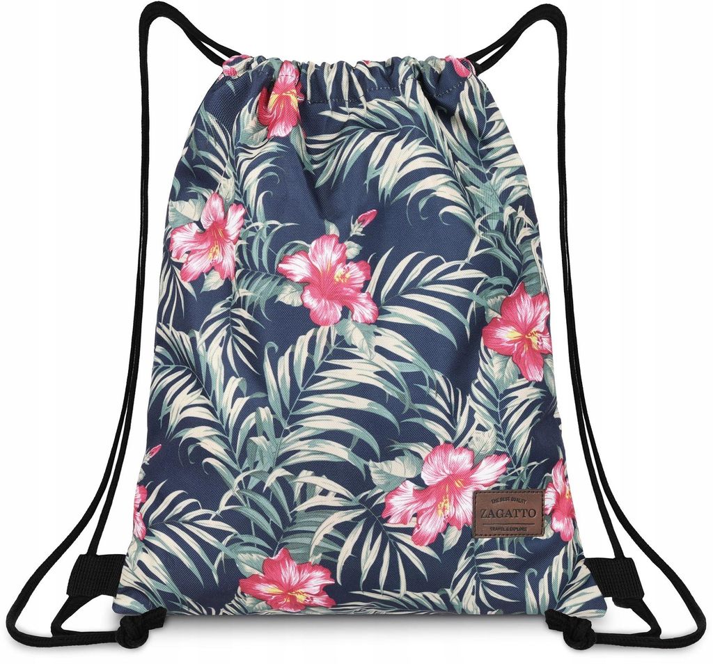 Borsa sportiva da donna multicolore, Gymsack, ZAGATTO, Immagine del prodotto 