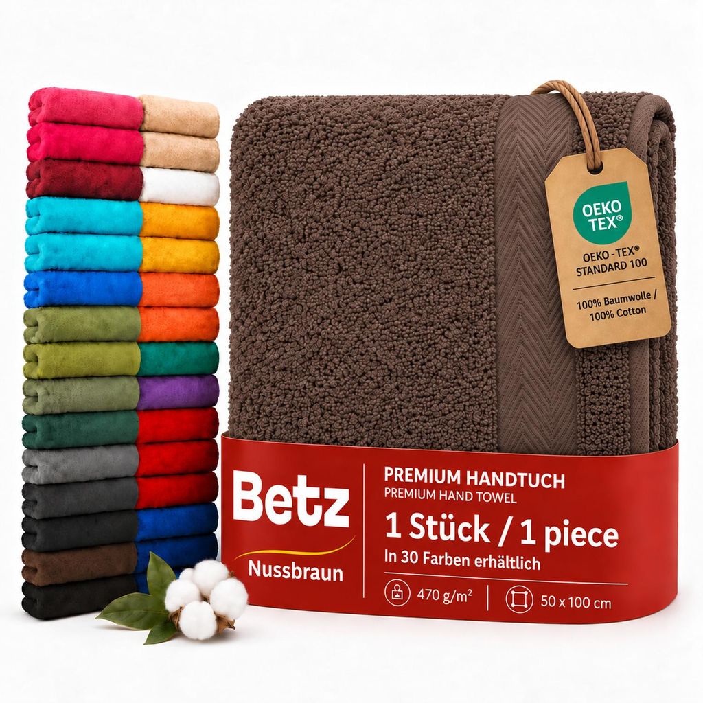 Betz Handtuch PREMIUM 100% Baumwolle 50x100 cm Gesicht- Produktbild 
