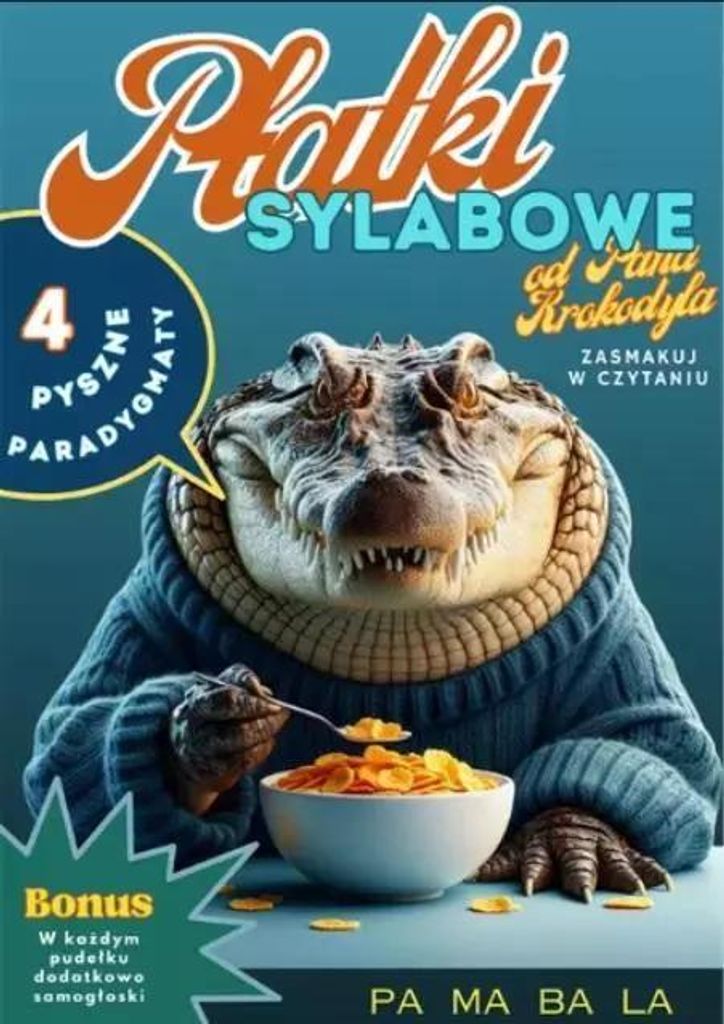 Silbenflocken von Herrn Krokodil