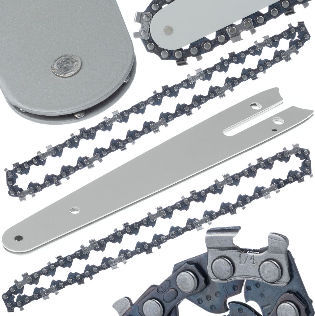 Rosfix 6"" Führungsschiene für Elektrosäge + 2x Rosfix 6"" Kette für Elektrosäge